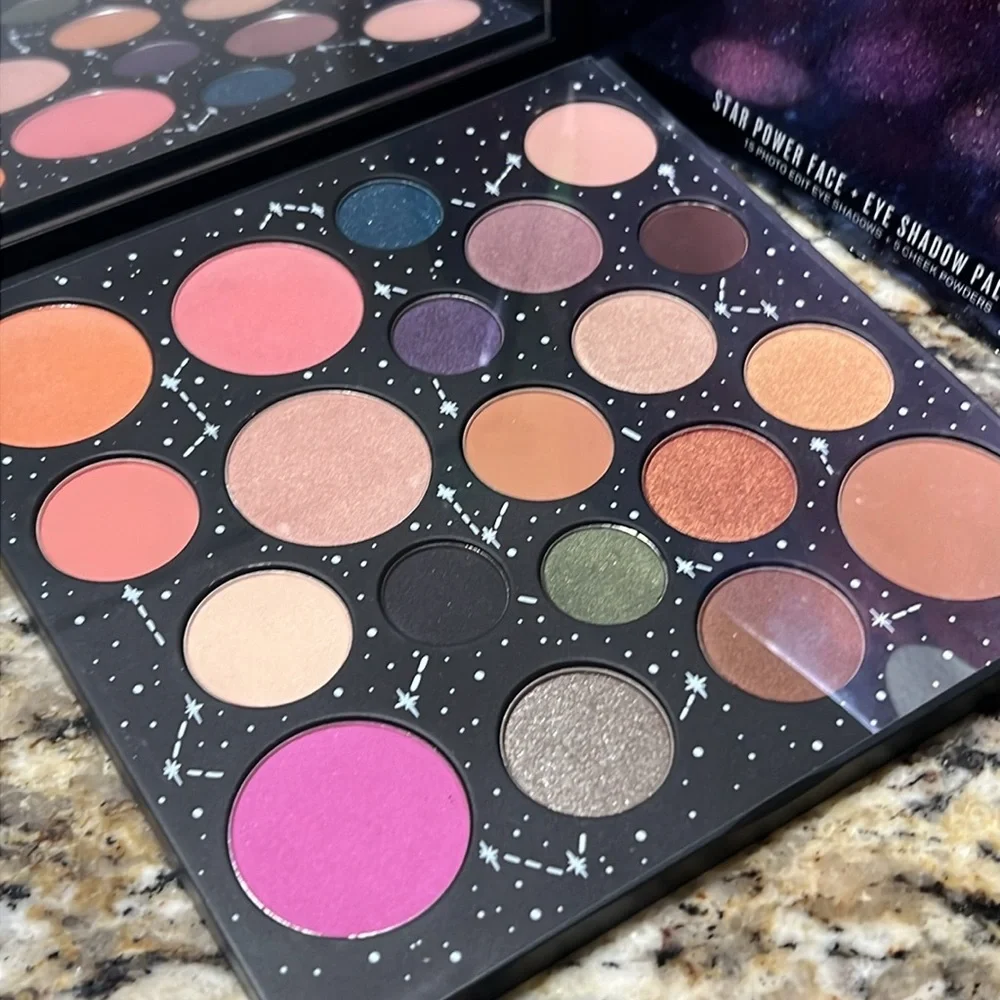 💕🌙Smashbox Cosmic Celebration Star Powder Face + Eye Palette